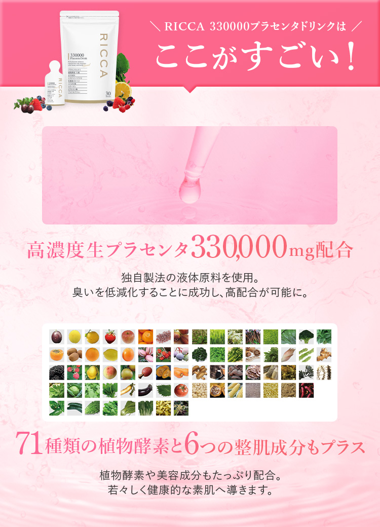 リッカプラセンタのここがすごい
